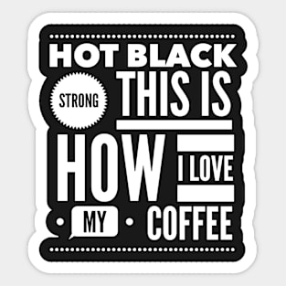 COFFEE LOVER Sticker